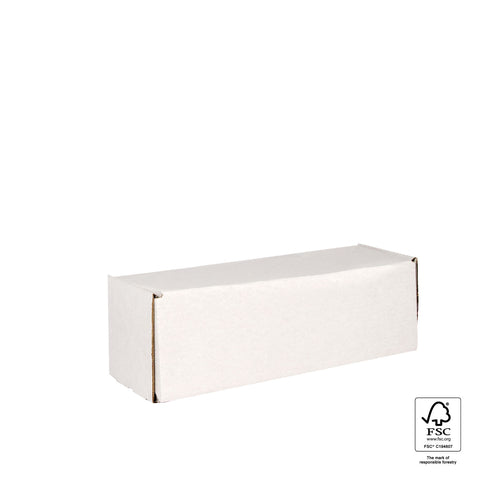 Self-Locking Bottle Mailing Boxes White