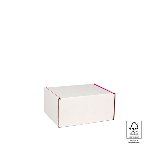 Image of Bright Pink Mailing Box - Medium