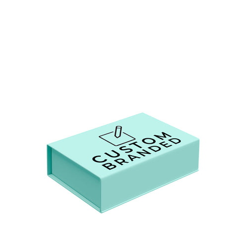 Custom Premium Magnetic Gift Box Mint Green - Large