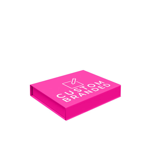 Custom Premium Magnetic Gift Box Neon Pink - Extra Large