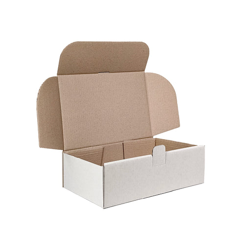 Tab Lock Mailing Boxes - White