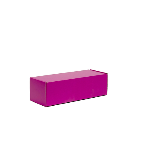 Image of one-bottle magenta wine box