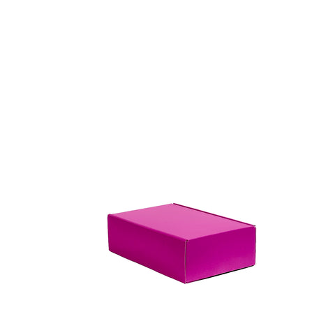 Image of Two Bottle Wine Box With Insert - Magenta