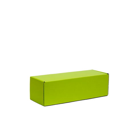 Image of one-bottle green wine box