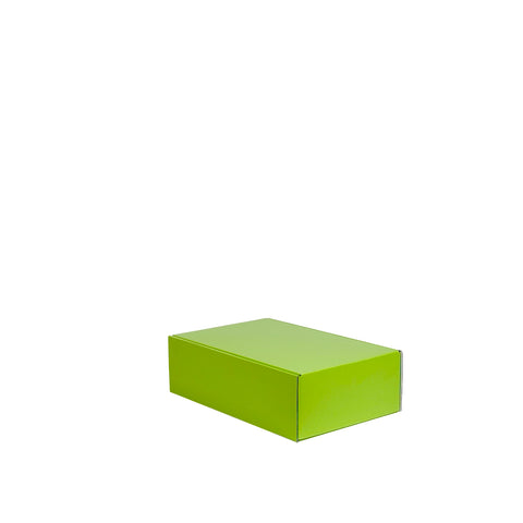 Image of Two Bottle Wine Box With Insert - Green