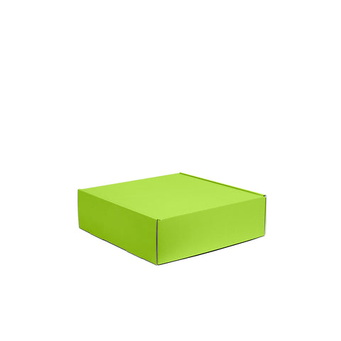 Image of Three Bottle Wine Box With Insert - Green