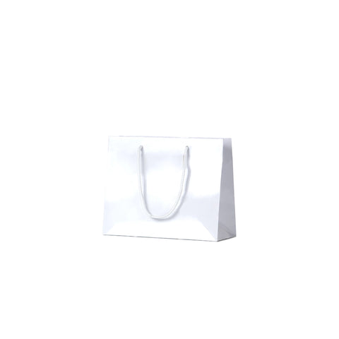 Image of White Gloss Carry Bags - Extra Small