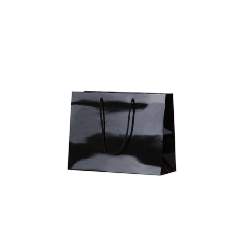 Image of Black Gloss Carry Bags - Small
