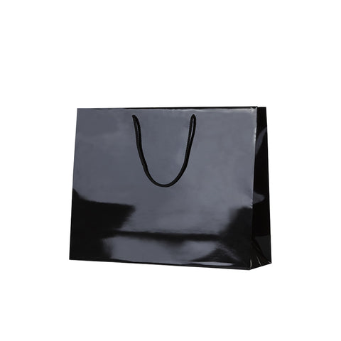 Image of Black Gloss Carry Bags - Large