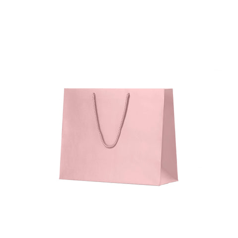 Image of Pastel Pink Matte Carry Bags - Medium