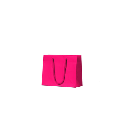 Image of Neon Pink Matte Carry Bags - Petite