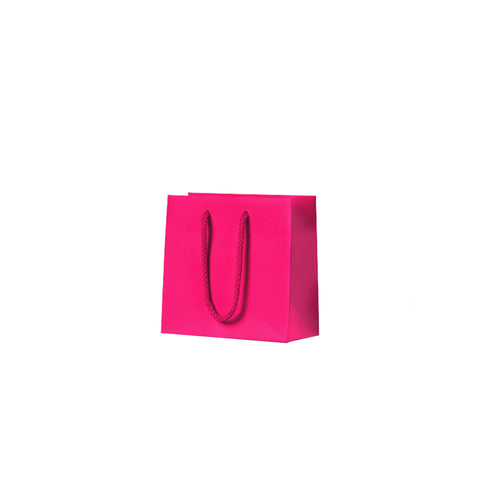 Image of Neon Pink Matte Carry Bags - Extra Small