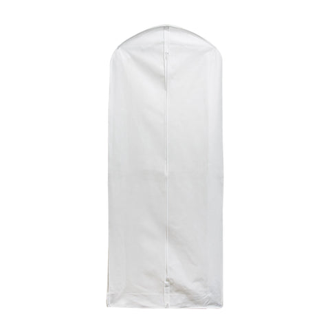 Image of White Non Woven Dress Cover - Extra Long