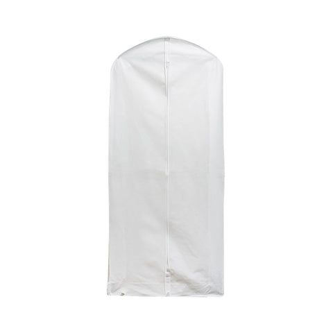 Image of White Non Woven Dress Cover - Extra Long with Gusset