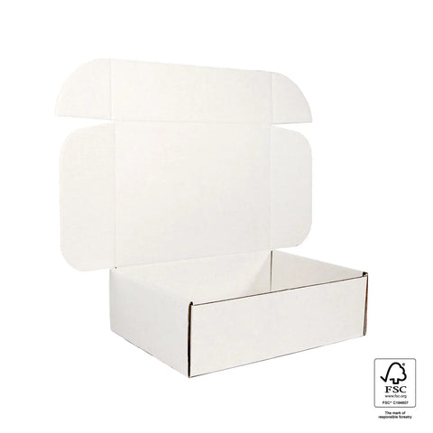 large white mailing box