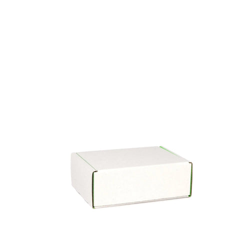 pastel green close mailing box