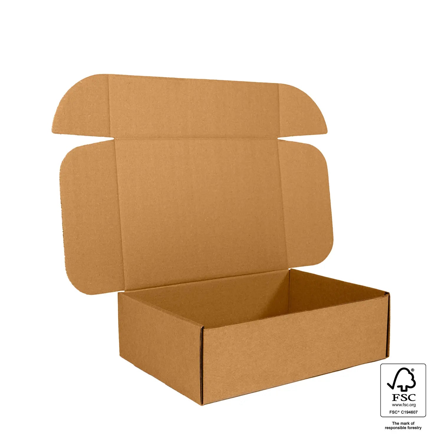 Self-Locking Mailing Box Brown - Large