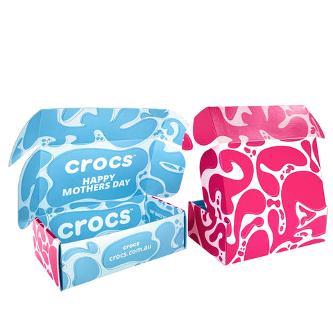 Image of Custom Printed White Mailing Box
