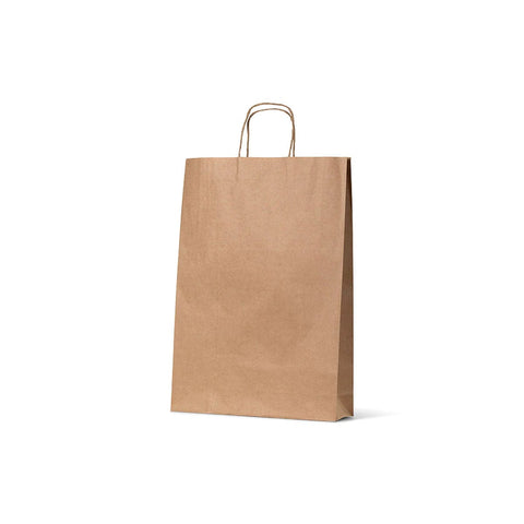Image of NEON - Brown Kraft Paper Bag - Medium Portrait