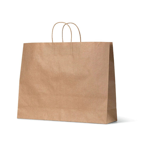 Image of NEON - Brown Kraft Paper Bag - Medium Boutique