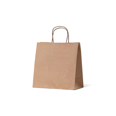 Image of NEON - Brown Kraft Paper Takeaway Bag - Small