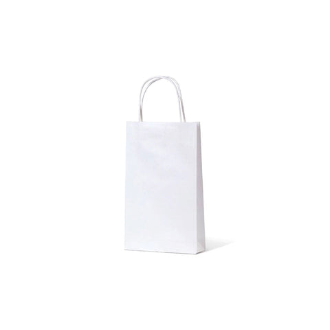 Image of White Kraft Paper Bag - XXS Portrait