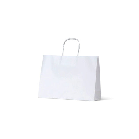 Image of White Kraft Paper Bag - Small Boutique