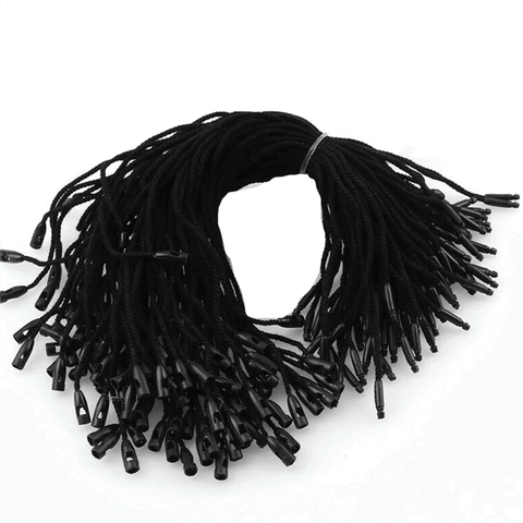Image of Black Cotton Swing Tag Thread - NEON eCommerce Packaging
