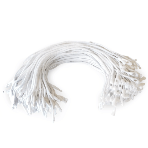 Image of white thread for swing tag