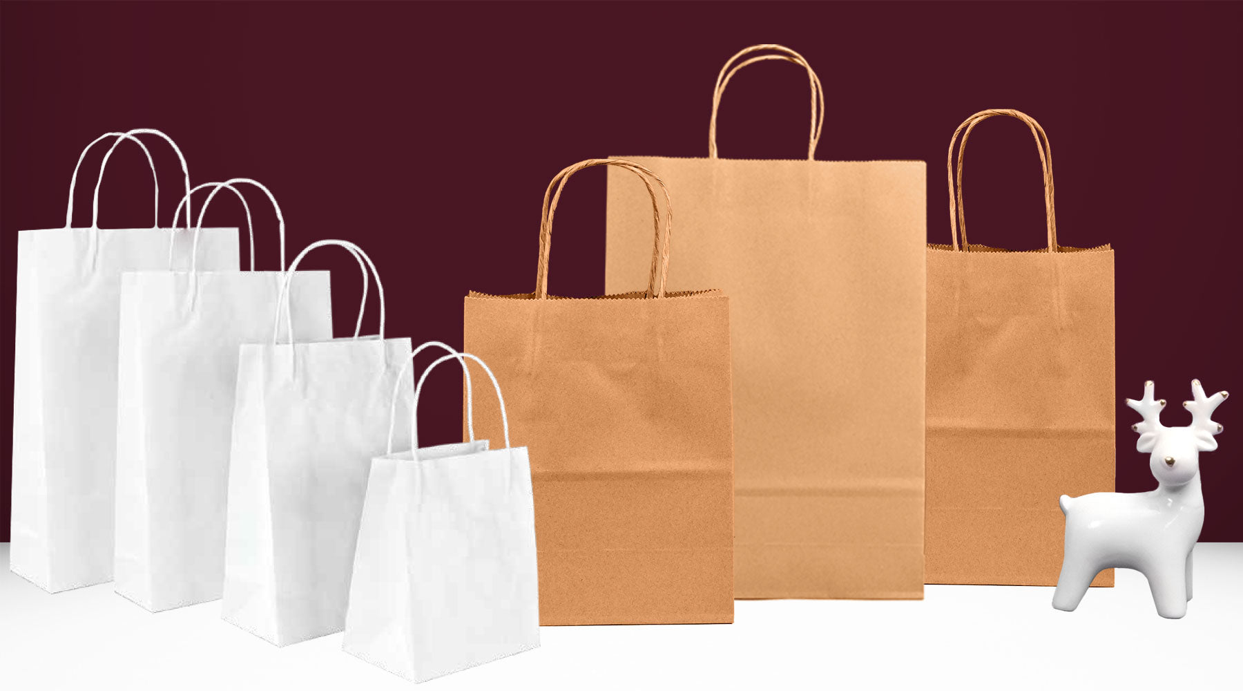 Wholesale and Cheapest Brown and White Paper Bags - NEON Packaging