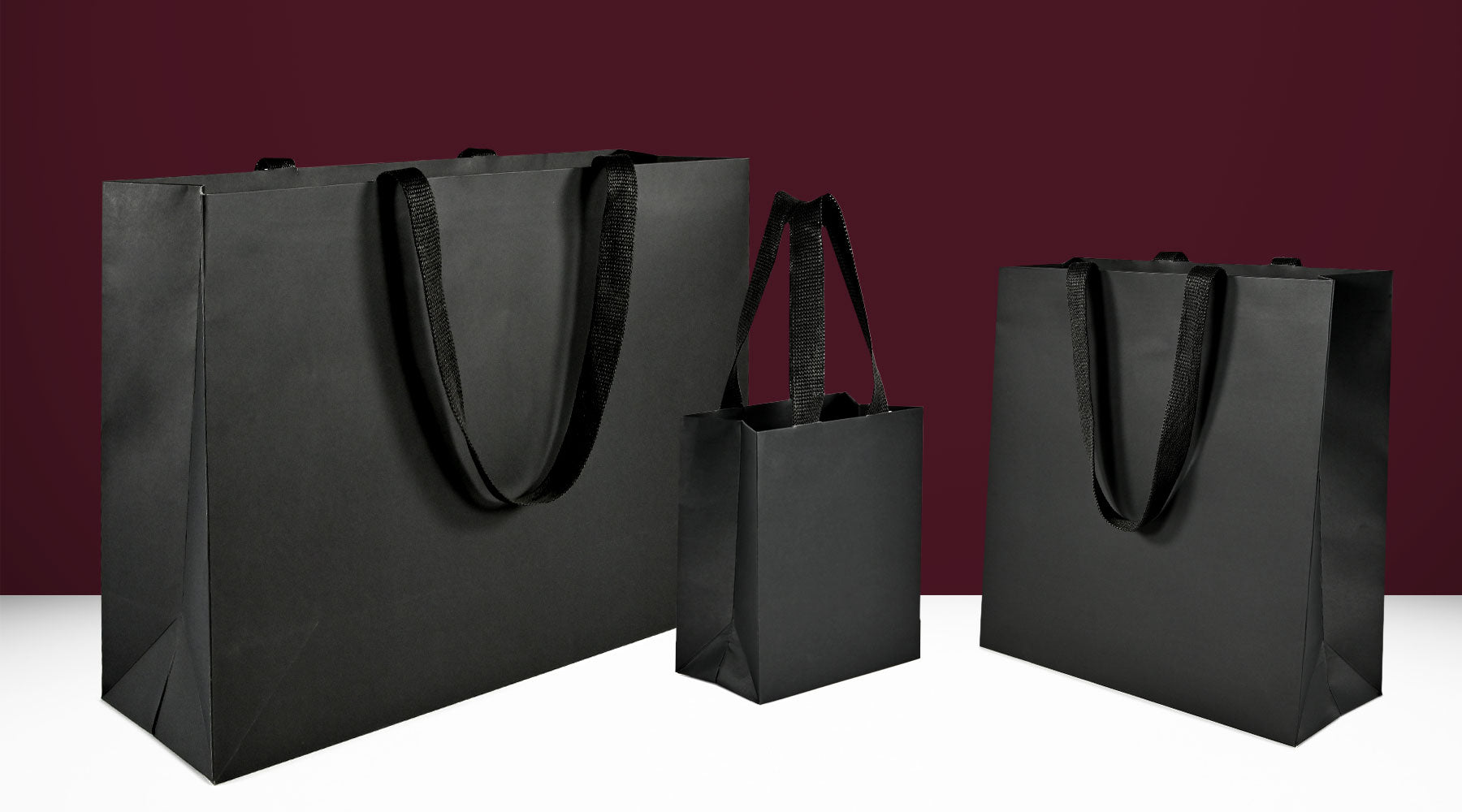 Quality Black Paper bags in Sydney - NEON Packaging