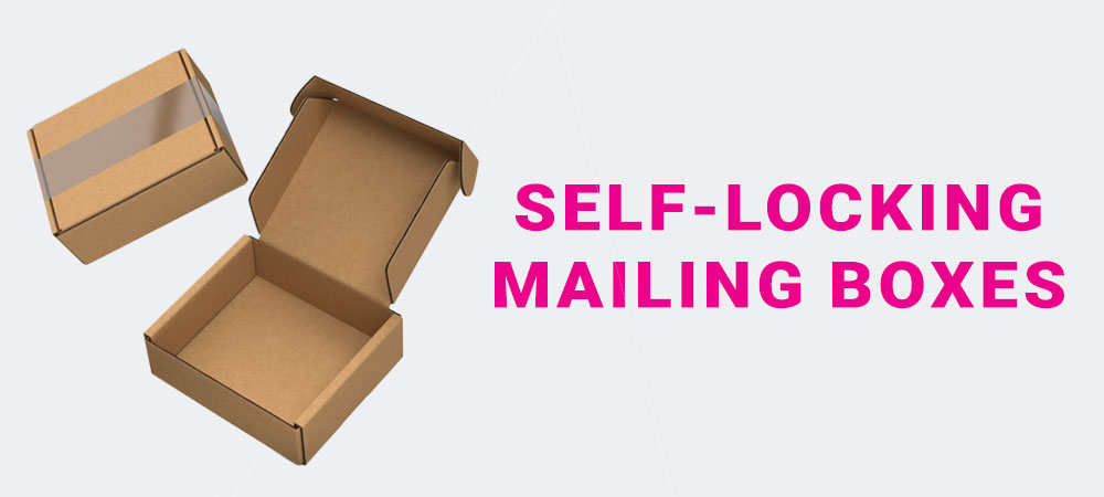 Self-Locking Mailing Boxes
