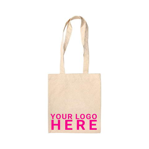 Custom Branded Canvas Tote Bag - Small