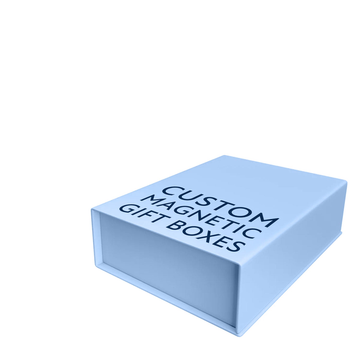 Printed Premium Magnetic Gift Boxes Blue Medium - NEON Packaging