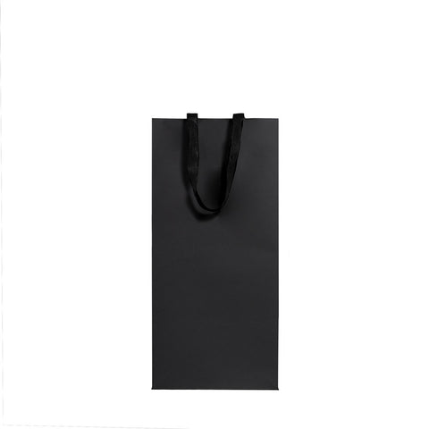 Black Double Premium Paper Wine Bag