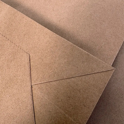 Image of Custom Printed Brown Kraft Paper Bag - Midi Boutique