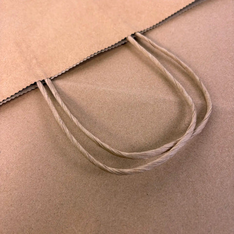 Image of Custom Printed Brown Kraft Paper Bag - Midi Boutique