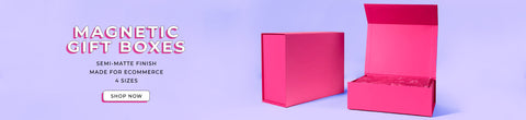 Pink Magnetic Gift Box | NEON eCommerce Packaging