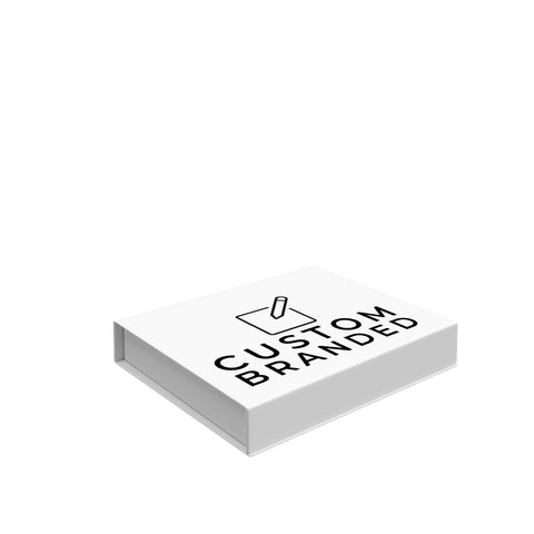 Extra-large white custom branded gift boxes printed in Australia. Perfect for e-commerce and corporate gifting.