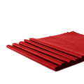 folded acid-free tissue paper - Red