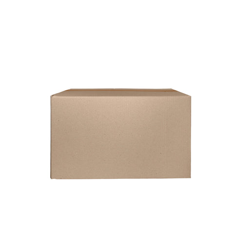 Image of Brown cardboard box on a white background