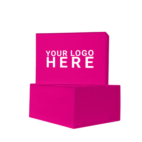 Custom Premium Magnetic Gift Box Neon Pink - Extra Large