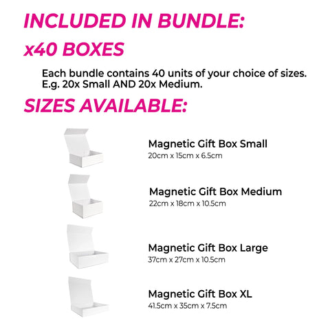 Image of Premium Gift Box Restock Bundle - White