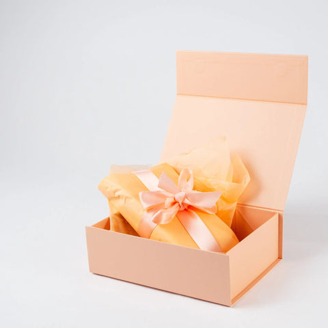 Medium peach magnetic gift box | NEON packaging
