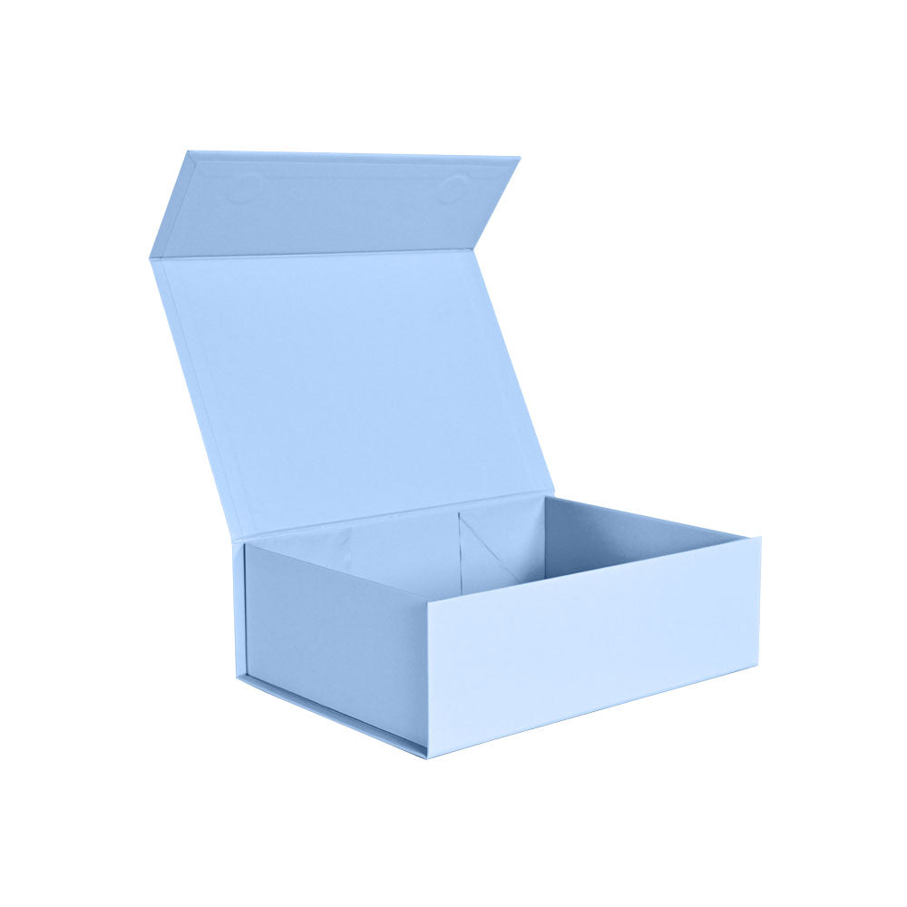 Empty Mint Blue Small Gift Box - NEON Packaging