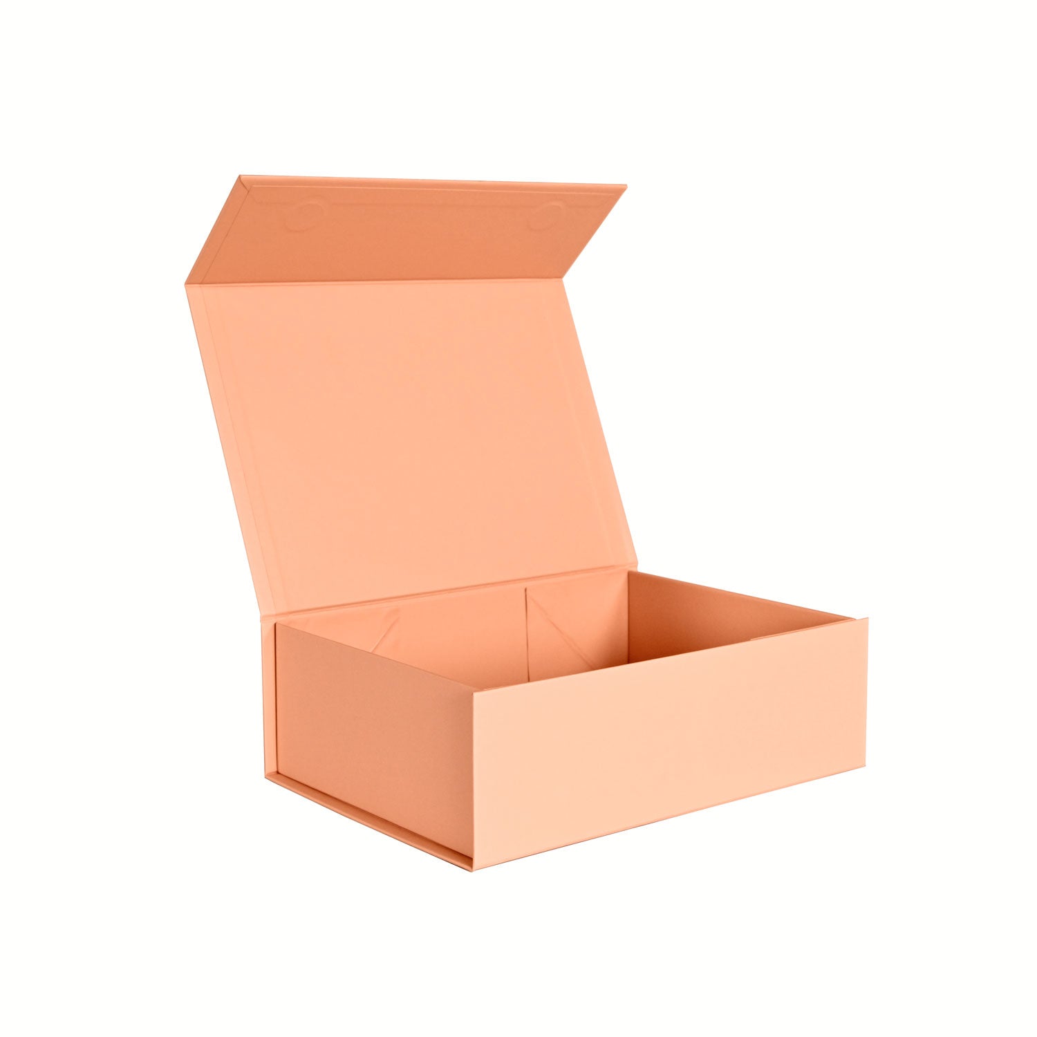 Empty Peach Small Gift Box - NEON Packaging