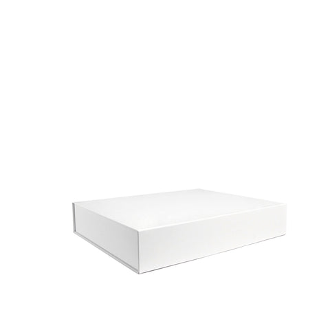 Empty White Extra Large Gift Box - NEON Packaging