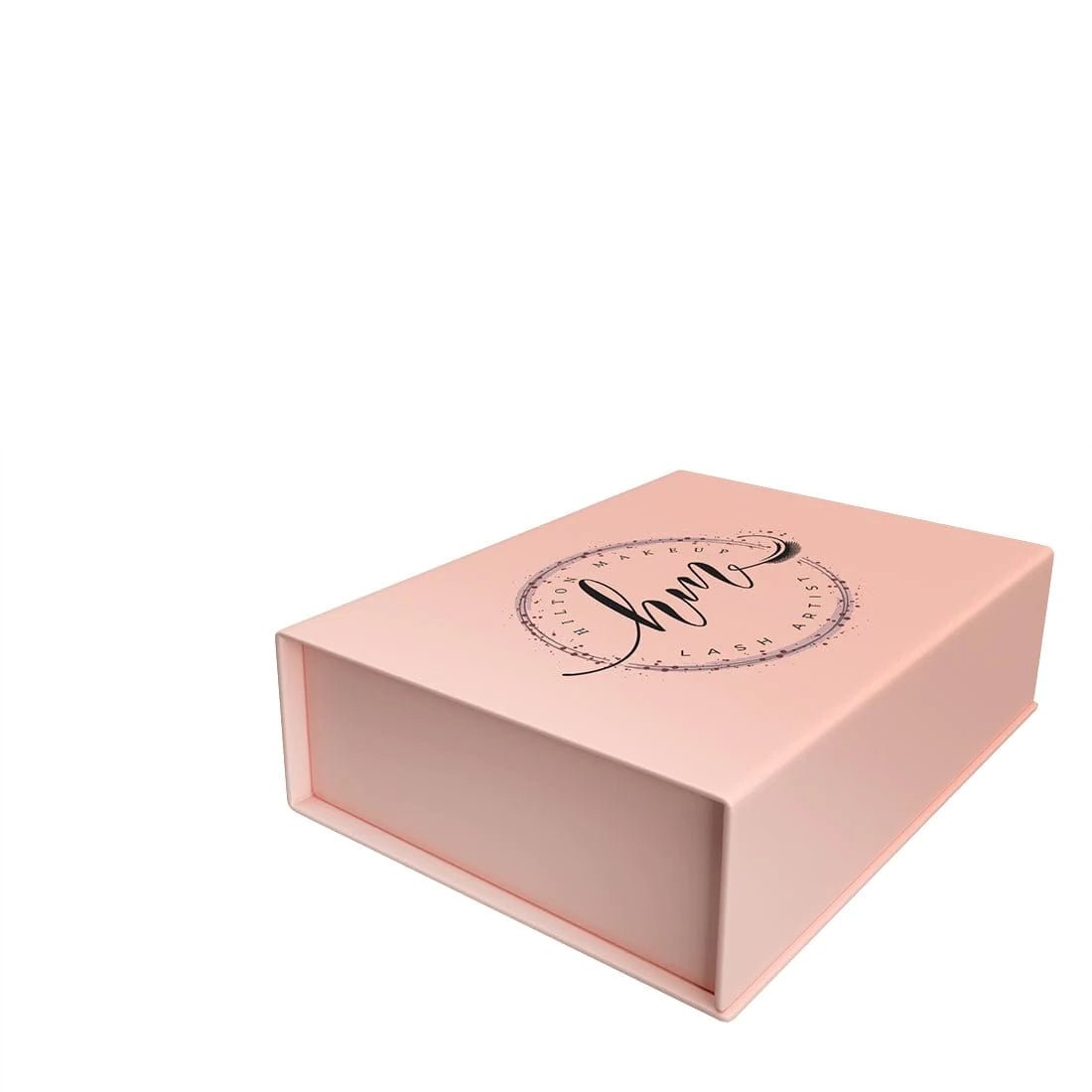 Custom Premium Magnetic Gift Boxes Peach Large - NEON Packaging