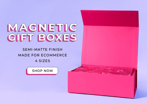 Pink Magnetic Gift Box | NEON eCommerce Packaging