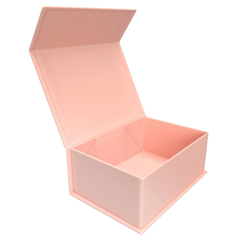 Custom Premium Magnetic Gift Box Peach - Medium